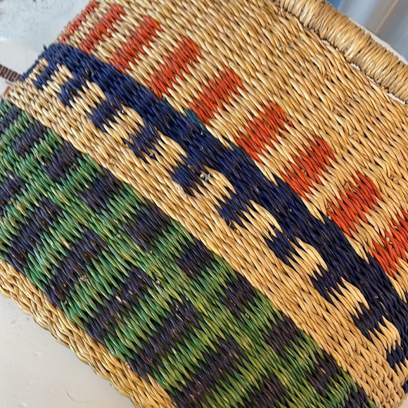 African market bicycle basket multicolored - Picture 8 of 13